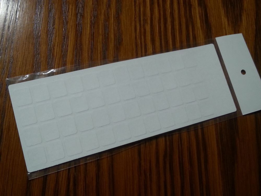 German Computer Keyboard Stickers, Durable - Black - Image 4