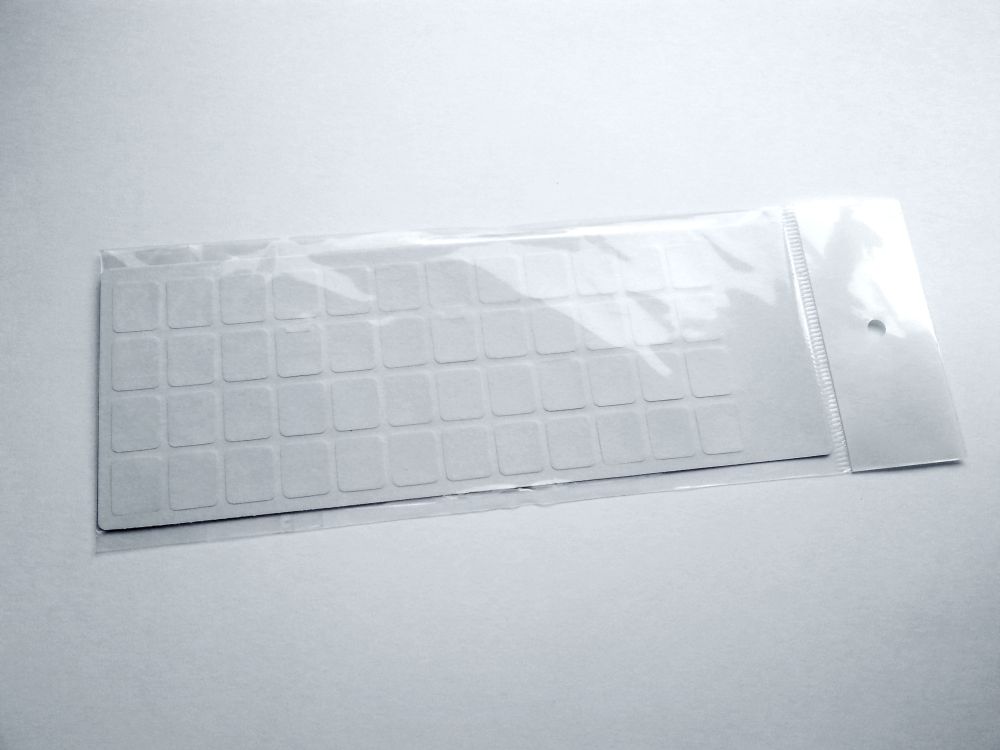 German Computer Keyboard Stickers, Durable - Black - Image 7