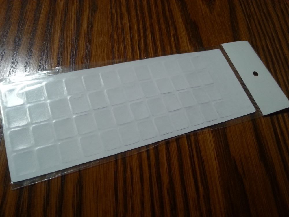 Spanish Computer Keyboard Stickers, Durable - Black - Image 10