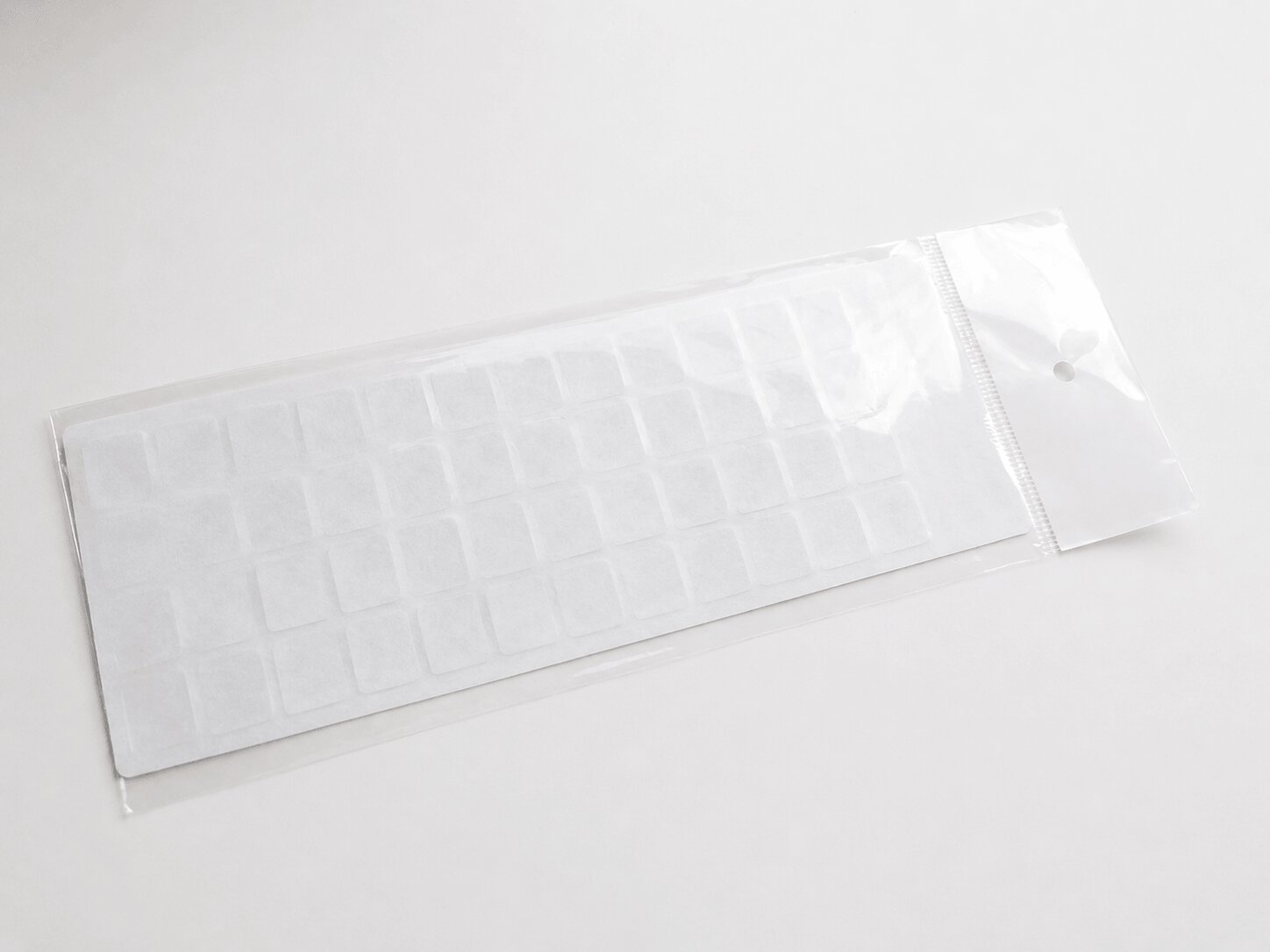 Korean-English Computer Keyboard Stickers, Durable - White - Image 3